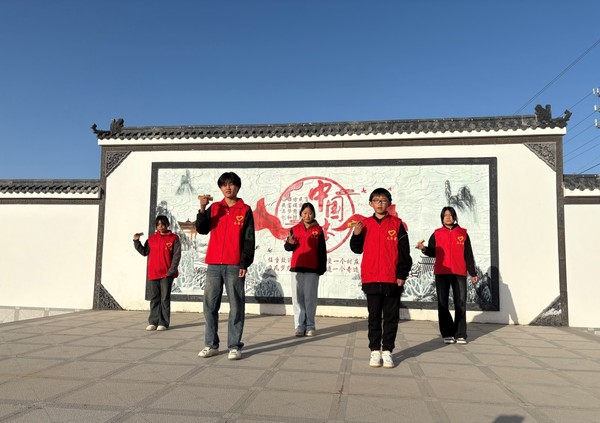 寿县枸杞初级中学开展普法宣传志愿活动