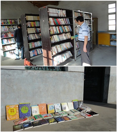 茶庵中心学校加强图书管理构建书香校园  