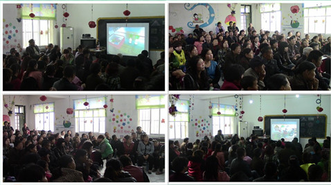 迎河幼儿园召开家园沟通会