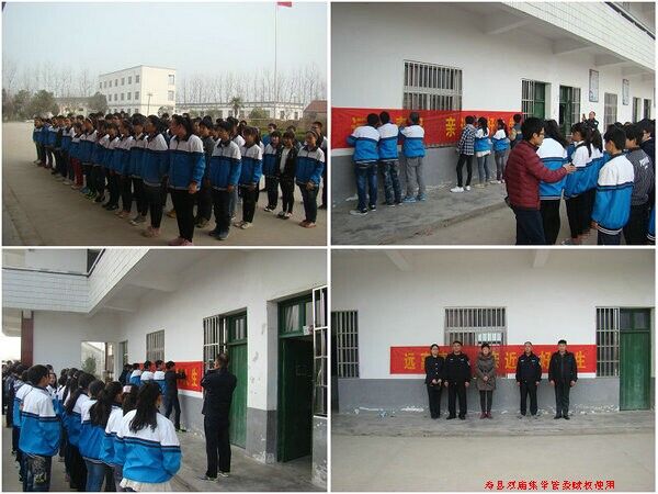 双庙初中举行“新学期新希望”主题升旗仪式