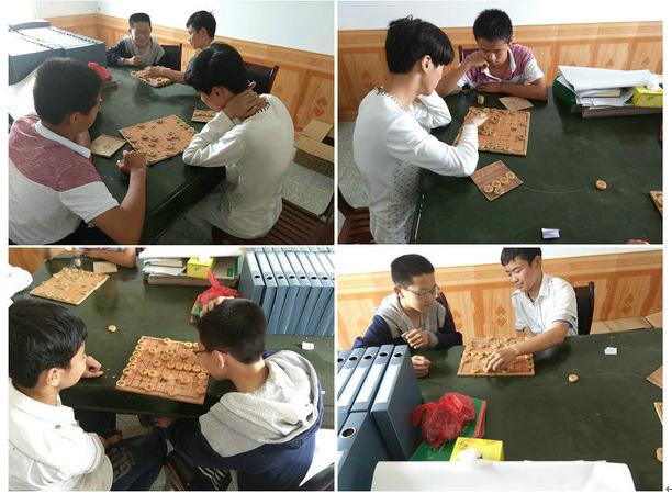 双庙集初级中学举办学生象棋比赛